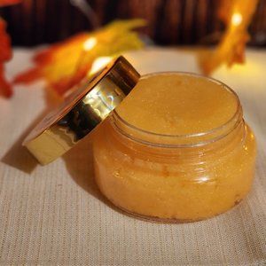 Pumpkin caramel frap sugar scrub